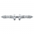 Daytona Spike Hood Ornament