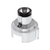 Brooklyn Spike Gearshift Knob With LED 13/15/18 Speed Adapter- Chrome
