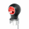 Thread-On Charlotte Gearshift Knob With LED 13/15/18 Speed Adapter