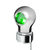 Thread-On Charlotte Gearshift Knob With LED 9/10 Speed Adapter