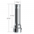 Thread-On Dallas Gearshift Knob With Adapter - Chrome/Vertical