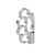 1/2"-13 Thread-On Knuckle Gearshift Knob - Chrome