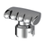 Thread-On T-Shape Gearshift Knob With Chrome 13/15/18 Speed Adapter