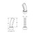 Thread-On Pistol Grip Gearshift Knob With Chrome 9/10 Speed Adapter