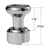 Thread-On Gearshift Knob & Adapter For Eaton Fuller Style 9/10 Shifter - Chrome