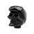 Aluminum Skull Biker 1/2"-13 Thread-On Gearshift Knob - Black