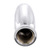 M30X3.5 Thread-On Vegas Gearshift Knob With Adapter - Chrome/Vertical
