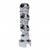 Thread-On 3-Skull Gearshift Knob With Adapter For Eaton-Fuller 13/15/18 Speed Shifter
