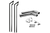8 Inch Dia Desperado Tip Exhaust Kit with 108 Inch Tall One Piece Top Pipe PB