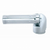 Dallas Gearshift Knob With 13/15/18 Speed Adapter - Chrome/Horizontal