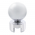 Ball Gearshift Knob With 13/15/18 Speed Adapter - Chrome