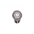 Chrome Skull With Jewel Eyes License Plate Fastener (2-Pack)