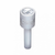 Chrome Door Lock Knob With 9/16" Color Crystal (2-Pack)