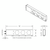 2.5" Bolt Pattern Chrome Spring Loaded Bar W/6X 4" 13 LED Abyss Lights - Red LED/Clear Lens (Pair)