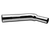6 Inch Dia Cowboy Tip Exhaust Kit with 120 Inch Tall One Piece Top Pipe KW