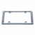14 LED Chrome License Plate Frame