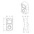 "Load Light" Rocker Switch Cover - Indented (Bulk)