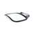 Rectangular 430 Stainless Steel Over Door Convex Mirror With Mounting Bracket