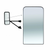 Kenworth T600/T660/T800 Series Mirror Only (Main) - Heated