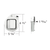Chrome Exterior Door Handle For 1987-2005 Peterbilt 379/378/385, 1987-2000 377/376/375