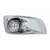 Fog Light Cover With Amber LED Hi/Lo Clear Style Reflector Light & Visor For 2007-2017 KW T660
