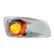 Fog Light Cover With Amber LED Hi/Lo Watermelon Light & Visor For 2007-2017 KW T660