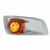Fog Light Cover With 17 Amber LED Reflector Watermelon Lights For 2007-2017 KW T660