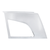 ABS Satin Silver Bumper Fog Light Hole Cover For 2018-2024 Volvo VNL