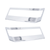 Chrome Plastic Turn Signal Bezels For 2018-2026 Freightliner Cascadia (Pair)