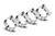 8 inch Diameter Slash Tip - 114 inch Long - Exhaust Kit for Freightliner