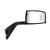 Hood Mirror Assembly W/LED Lights On Mirror Cover & Glass For 2018-2024 Volvo VNL