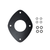Chrome Hood Mirror Assembly With Sequential LED Turn Signal For 2008-2017 Freightliner Cascadia