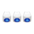A/C Slider Control Knob With Color Crystal For Freightliner (3-Pack)