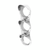 Chrome Small 2 Gauge Cover With Visor For Mack