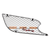 Chrome Air Intake Grille With LED GloLight For 2012-2021 Peterbilt 579