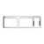 Chrome Plastic 7-Rocker Switch Bezel For 2013-2021 Peterbilt 579