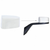 Chrome Hood Mirror Cover For 2003-2017 Volvo VN/VNL