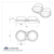 Small 2 Gauge Cluster Cover With Visor For 2006+ Kenworth