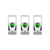 Rocker Switch Cover With Color Crystal For 2006+ Kenworth (3-Pack)