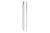 Stainless Steel 6-inch Blank heat shield with clamps