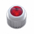 Chrome Plastic Control Knob With Color Crystal