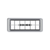 Chrome Plastic A/C Vent For 2001 & Earlier Kenworth