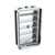 Chrome Plastic A/C Vent For 1989-2010 Freightliner FLD/Classic - Center Dash