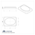 Chrome 7" X 4-7/8" Speaker Cover For Various Peterbilt Models, Snap-On (Card of 2)