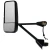 BESTfit Aero Style Mirror Assembly With Power & Heat Options For Kenworth T600 & T800