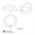 Signature Series Small Gauge Cover With Visor & Color Crystal For 2006+ Peterbilt