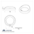 Signature Series Speed/Tachometer Gauge Cover With Visor & Color Crystal For Kenworth