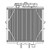 BESTfit Metal Radiator With Surge Tank, Offset For Peterbilt 357, 375, 377, 378 & 379