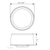 7 LED 2" Round Light (Clearance/Marker) - Red LED/Red Lens
