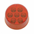 7 LED 2" Round Light (Clearance/Marker) - Red LED/Red Lens